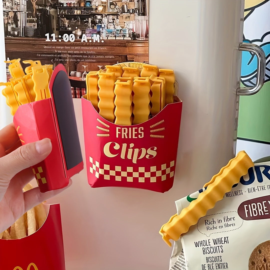 Food Snacks Packets - Набор из 12 зажимов для пакетов