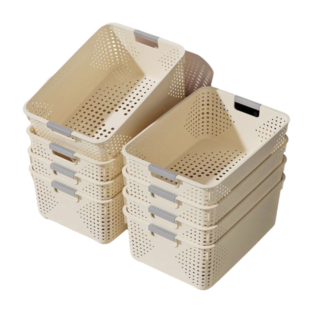 Food Snacks Basket - Прочная пластиковая корзина для хранения, штабелируемая