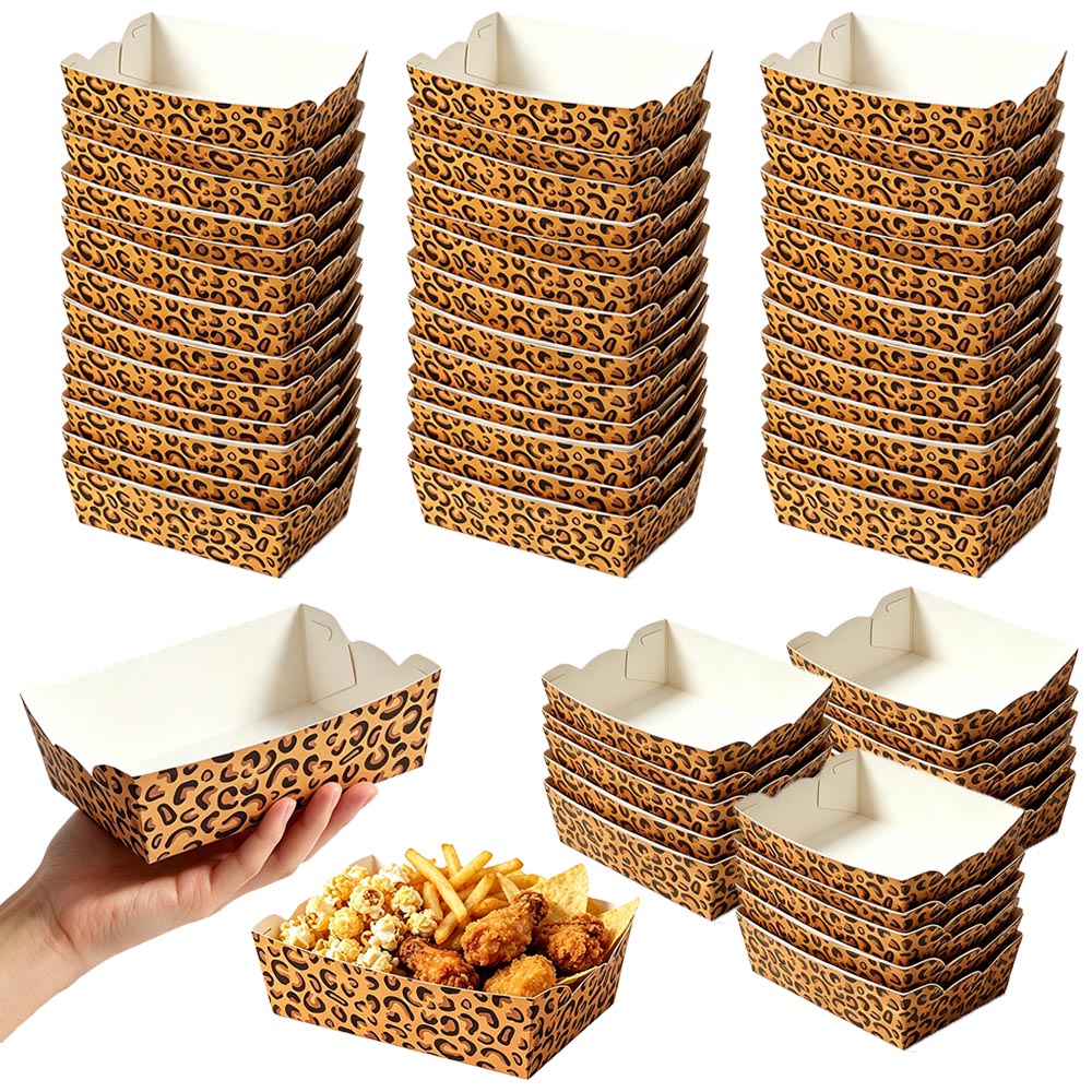 Food Day Snacks - 12-100 шт. одноразовых бумажных контейнеров для