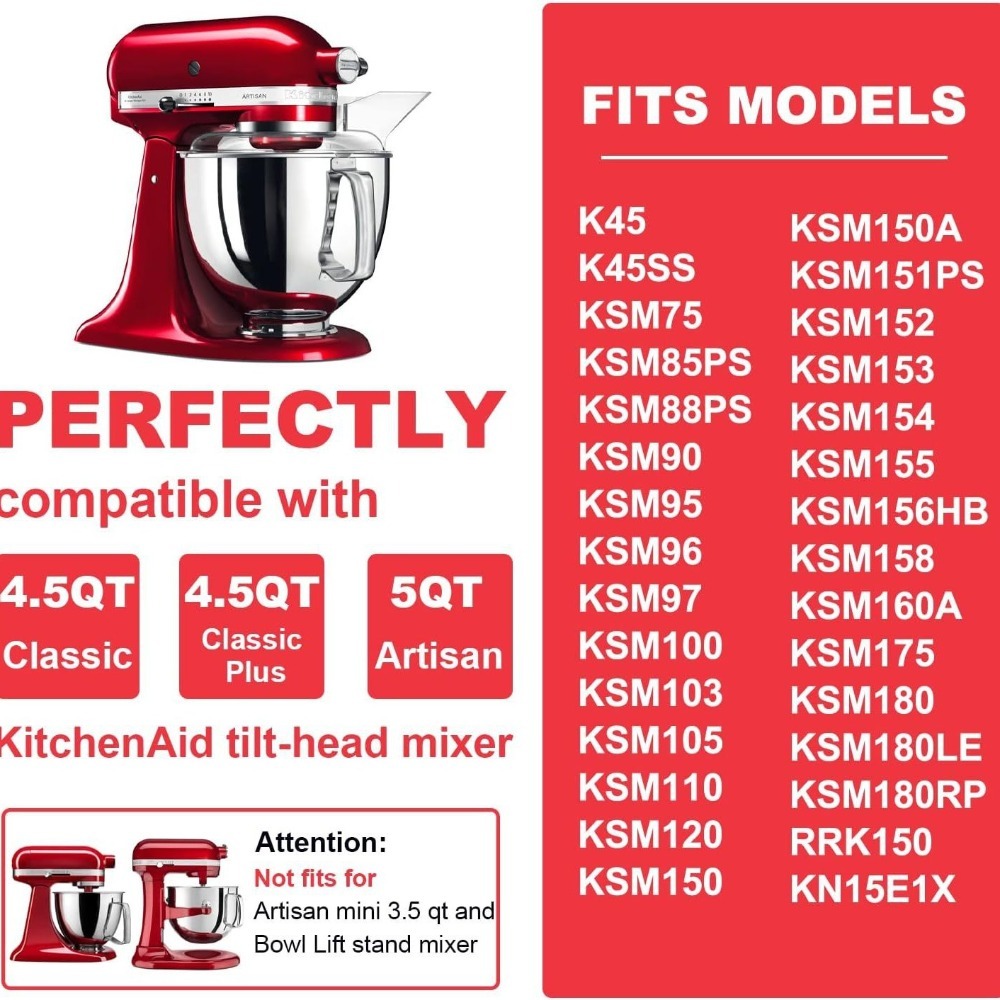 Чаша миксера 4,5-5 кв. футов и – обзор и цена Kitchenaid Mixer Artisan 5Qt