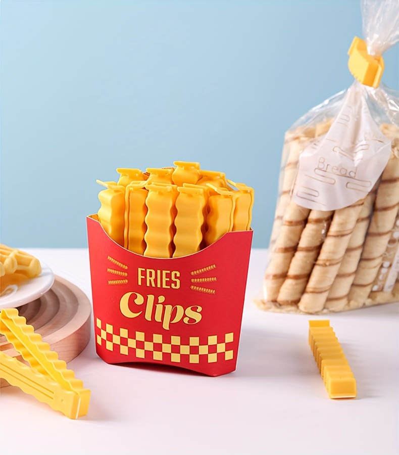 Набор из 12 зажимов для пакето – обзор и цена Food Snacks Packets