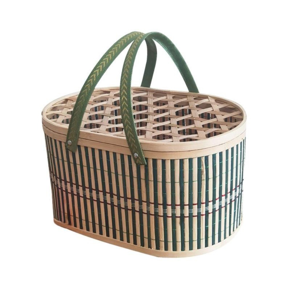 Прочная бамбуковая корзина руч – обзор и цена Food Snacks Basket