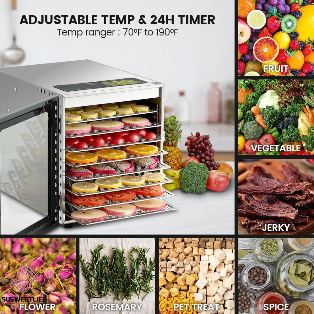 Дегидратор для пищевых продукт – обзор и цена Healthy Snacks Food