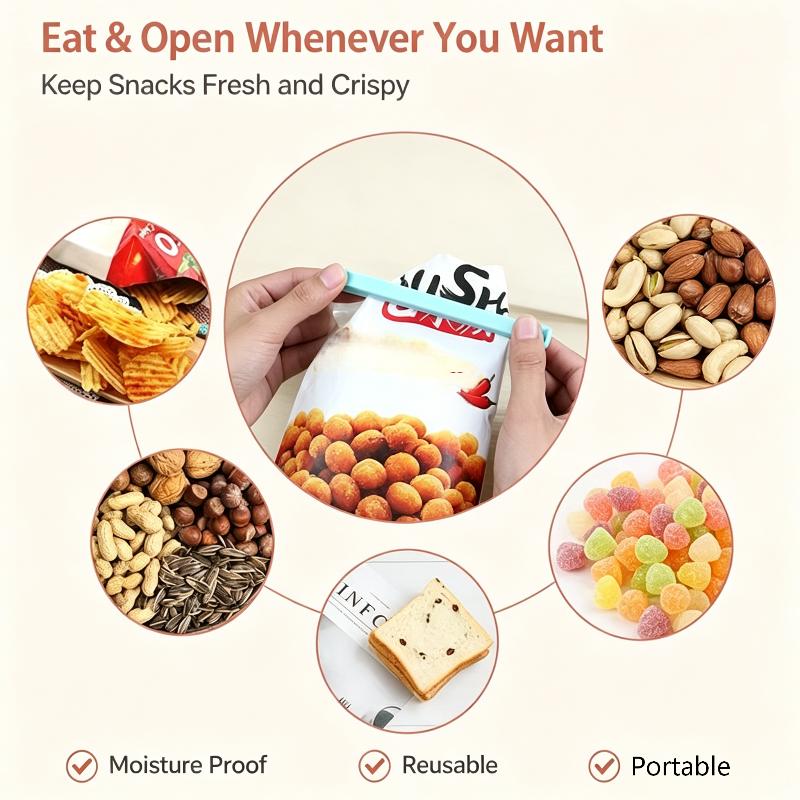 Многофункциональные зажимы для – обзор и цена Food Snacks Packets